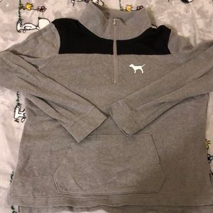 Victoria’s Secret pink quarter zip pullover